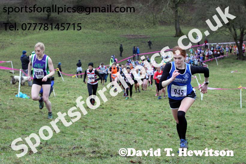 Senior women, Start Fitness NEHL, Thornley Hill Farm, Peterlee, County Durham. Photo: David T. Hewitson/Sports for All Pics
